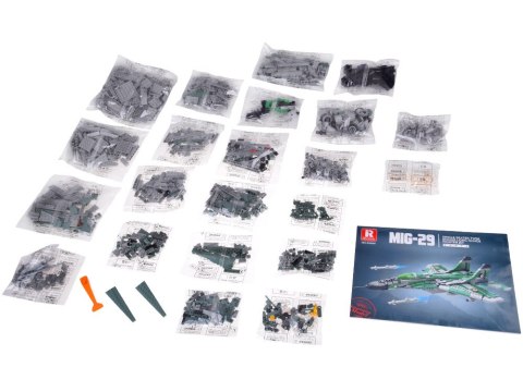 JOKOMISIADA Klocki techniczne Samolot myśliwski dalekiego zasięgu MIG-29 1290ele ZA5800