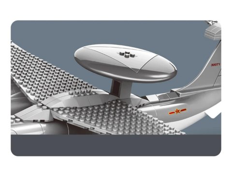 JOKOMISIADA Klocki techniczne Samolot wczesnego ostrzegania i kontroli 217ele ZA5746