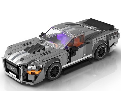 JOKOMISIADA Klocki techniczne Sportowe auto SZARE z lat 60. 437-ele ZA5783