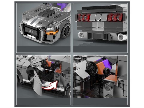 JOKOMISIADA Klocki techniczne Sportowe auto SZARE z lat 60. 437-ele ZA5783