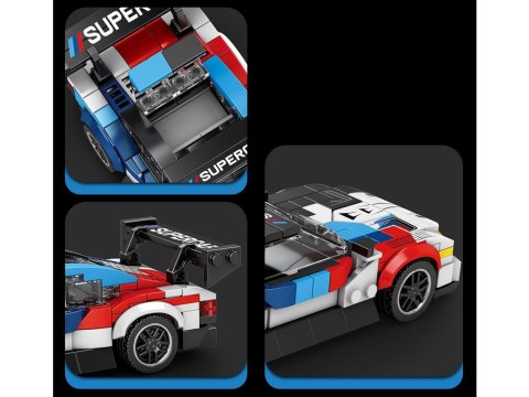 JOKOMISIADA Klocki techniczne Superauto WYŚCIGOWE malowanie, spojler 363-ele ZA5780