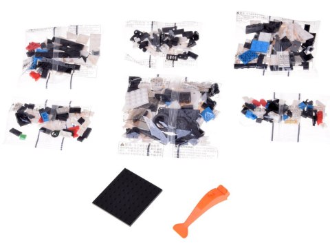 JOKOMISIADA Klocki techniczne Supersportowe auto BIAŁY KABRIOLET spojler 348-ele ZA5787