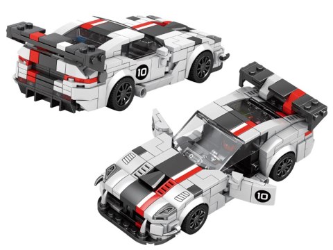 JOKOMISIADA Klocki techniczne Supersportowe auto BIAŁY VIPER spojler 419-ele ZA5784