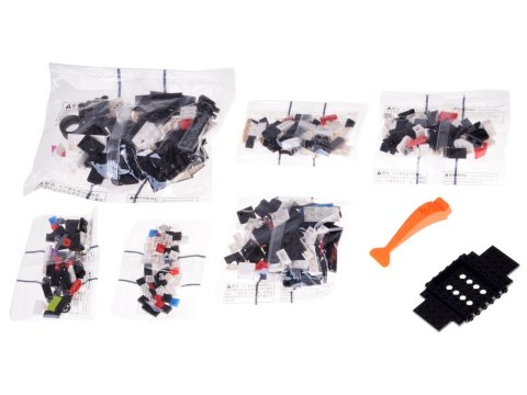 JOKOMISIADA Klocki techniczne Supersportowe auto BIAŁY VIPER spojler 419-ele ZA5784
