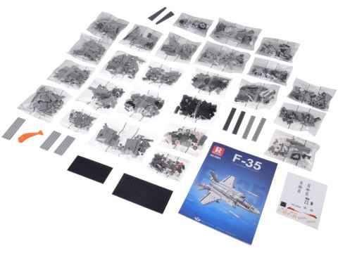 JOKOMISIADA Klocki techniczne amerykański myśliwiec F-35 Lighting II 1600ele ZA5799