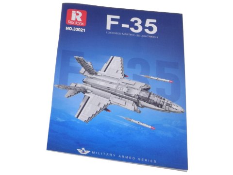 JOKOMISIADA Klocki techniczne amerykański myśliwiec F-35 Lighting II 1600ele ZA5799