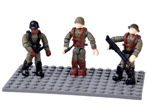 JOKOMISIADA Klocki żołnierz WWII figurka żołnierzyk model do złożenia 28 ele ZA5723