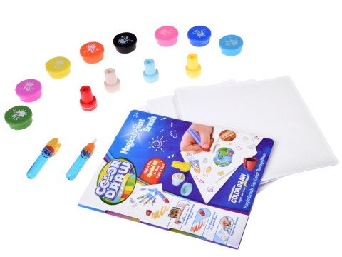 JOKOMISIADA Magiczny pędzel wodny Color Draw - zestaw do malowania wodą + akces. ZA5768
