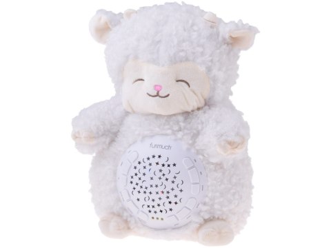 JOKOMISIADA Projektor gwiazd Mięciutka OWIECZKA - 20 różnych kołysanek + dźwięki ZA5750