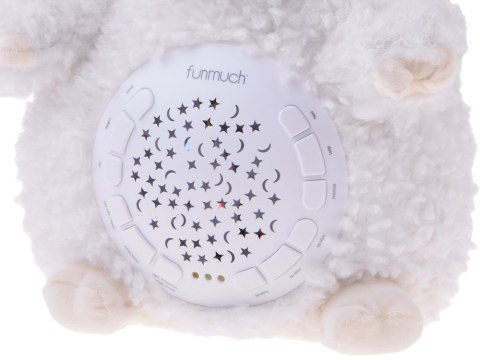 JOKOMISIADA Projektor gwiazd Mięciutka OWIECZKA - 20 różnych kołysanek + dźwięki ZA5750