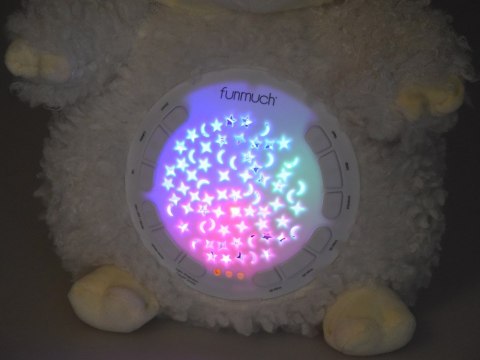 JOKOMISIADA Projektor gwiazd Mięciutka OWIECZKA - 20 różnych kołysanek + dźwięki ZA5750