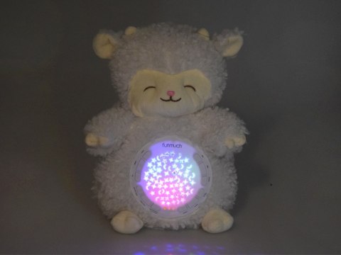 JOKOMISIADA Projektor gwiazd Mięciutka OWIECZKA - 20 różnych kołysanek + dźwięki ZA5750