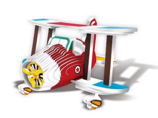 JOKOMISIADA Puzzle 3D kartonowy model SAMOLOT zrób to sam DIY 62 ele ZA5721