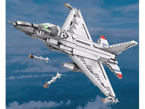 JOKOMISIADA Reobrix Klocki konstrukcyjne samolot myśliwiec F16 1337ele ZA5801