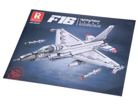 JOKOMISIADA Reobrix Klocki konstrukcyjne samolot myśliwiec F16 1337ele ZA5801