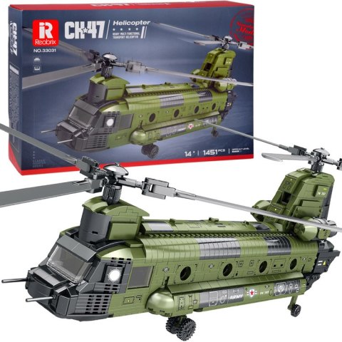 JOKOMISIADA Reobrix Licencjonowane Klocki Helikopter CH-47 Chinook 1458 ele ZA5802
