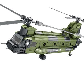 JOKOMISIADA Reobrix Licencjonowane Klocki Helikopter CH-47 Chinook 1458 ele ZA5802