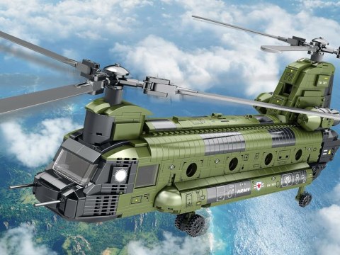 JOKOMISIADA Reobrix Licencjonowane Klocki Helikopter CH-47 Chinook 1458 ele ZA5802