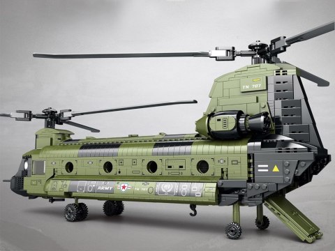 JOKOMISIADA Reobrix Licencjonowane Klocki Helikopter CH-47 Chinook 1458 ele ZA5802