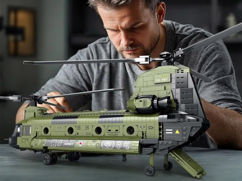 JOKOMISIADA Reobrix Licencjonowane Klocki Helikopter CH-47 Chinook 1458 ele ZA5802