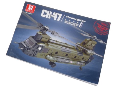JOKOMISIADA Reobrix Licencjonowane Klocki Helikopter CH-47 Chinook 1458 ele ZA5802
