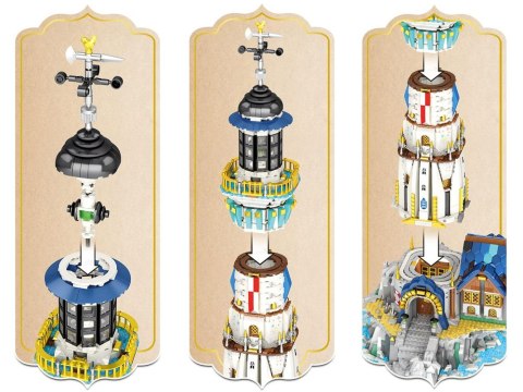 JOKOMISIADA Reobrix Licencjonowane Klocki Średniowieczna Latarnia Morska 2966ele ZA5805