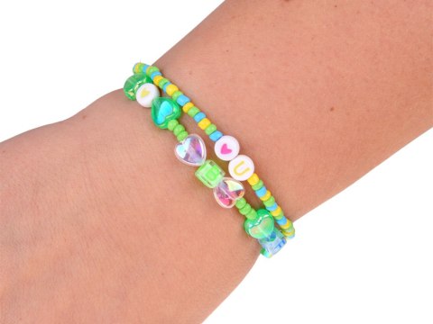 JOKOMISIADA Rozkładana szkatułka na biżuterię koraliki DIY ozdoby do włosów ZA5732