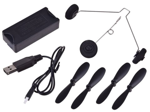 JOKOMISIADA Samolot Duży Pasażerski Samolot z Pianki EPP z LED i Ładowaniem USB RC0722