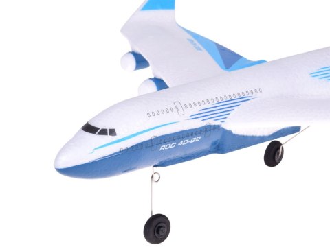 JOKOMISIADA Samolot Duży Pasażerski Samolot z Pianki EPP z LED i Ładowaniem USB RC0722