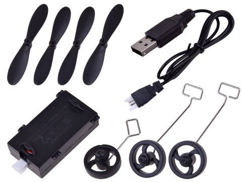 JOKOMISIADA Samolot G8 Glider - Lekki Samolot z Pianki EPP z LED Napędem USB RC0723