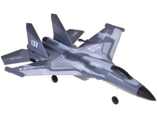 JOKOMISIADA Samolot Sky Show Lekki Składany Samolot z Pianki z LED Napędem USB RC0721