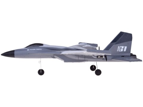 JOKOMISIADA Samolot Sky Show Lekki Składany Samolot z Pianki z LED Napędem USB RC0721