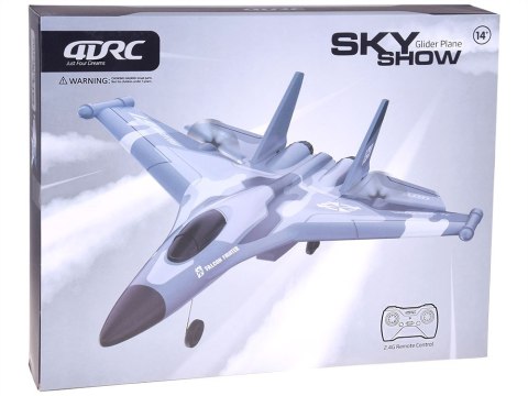 JOKOMISIADA Samolot Sky Show Lekki Składany Samolot z Pianki z LED Napędem USB RC0721