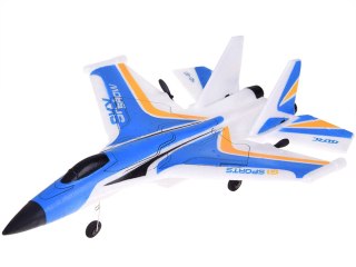 JOKOMISIADA Samolot Sky Show Lekki Składany Samolot z Pianki z LED i Napędem USB RC0721