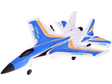 JOKOMISIADA Samolot Sky Show Lekki Składany Samolot z Pianki z LED i Napędem USB RC0721