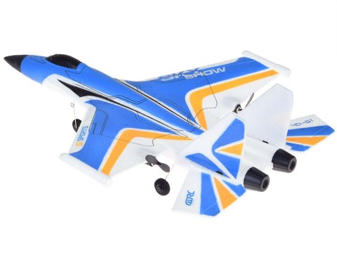 JOKOMISIADA Samolot Sky Show Lekki Składany Samolot z Pianki z LED i Napędem USB RC0721