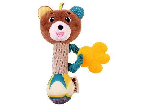 JOKOMISIADA Urocza Grzechotka Gryzak maskotka Zwierzątko dla dziecka ZA5771