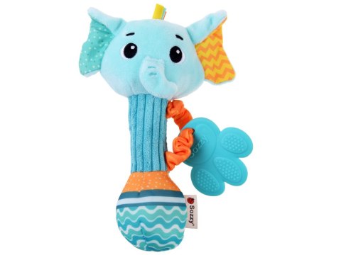 JOKOMISIADA Urocza Grzechotka Gryzak maskotka Zwierzątko dla dziecka ZA5771