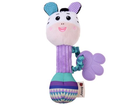 JOKOMISIADA Urocza Grzechotka Gryzak maskotka Zwierzątko dla dziecka ZA5771