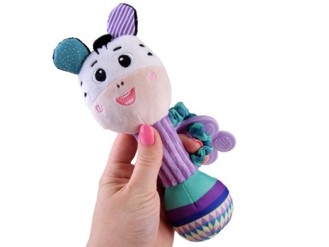 JOKOMISIADA Urocza Grzechotka Gryzak maskotka Zwierzątko dla dziecka ZA5771