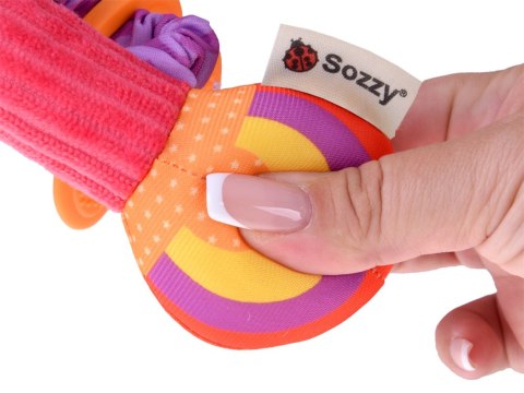 JOKOMISIADA Urocza Grzechotka Gryzak maskotka Zwierzątko dla dziecka ZA5771