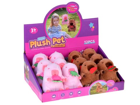 JOKOMISIADA Urocza KAPIBARA zawieszka pałaszująca arbuza mini maskotka 10 cm ZA5733