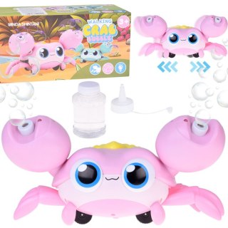 JOKOMISIADA Uroczy chodzący KRAB na BAŃKI MYDLANE automat maszyna świeci gra ZA5717