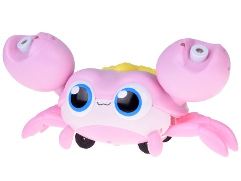 JOKOMISIADA Uroczy chodzący KRAB na BAŃKI MYDLANE automat maszyna świeci gra ZA5717