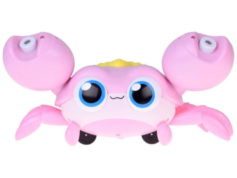 JOKOMISIADA Uroczy chodzący KRAB na BAŃKI MYDLANE automat maszyna świeci gra ZA5717