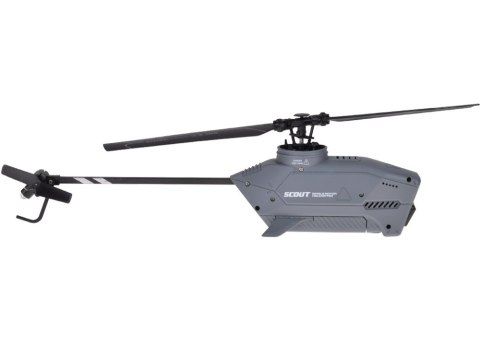 JOKOMISIADA Zdalnie sterowany Futurystyczny HELIKOPTER Scout - nowoczesny design RC0724