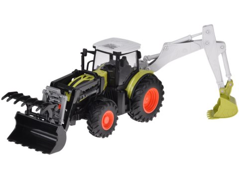 JOKOMISIADA Zdalnie sterowany traktor Koparko-ładowarka spychacz na pilota RC0718