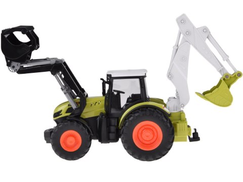JOKOMISIADA Zdalnie sterowany traktor Koparko-ładowarka spychacz na pilota RC0718