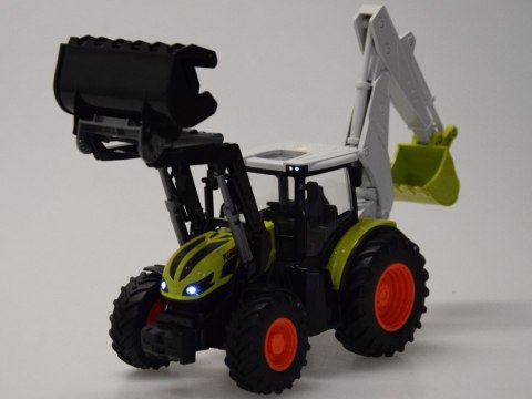 JOKOMISIADA Zdalnie sterowany traktor Koparko-ładowarka spychacz na pilota RC0718