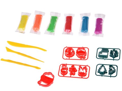 JOKOMISIADA Zestaw Masa plastyczna + foremki tematyczne Święta Bożego Narodzenia ZA5764